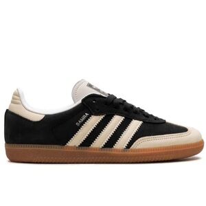 NWT Black and Beige Adidas Sambas